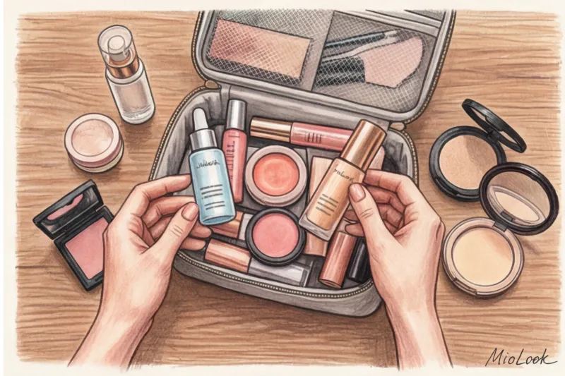 Ошибки в макияже, которые прибавляют 10 лет: плотный тон, тонкие брови и темная помада - 6