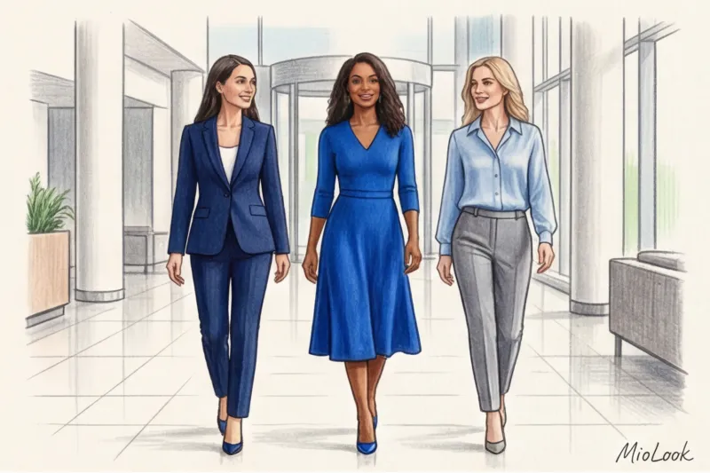 Синий цвет в деловой одежде: почему это лучший выбор для вызова доверия - 2
