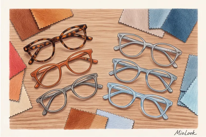 Как подобрать цвет оправы очков по цветотипу, цвету волос и глаз - 3