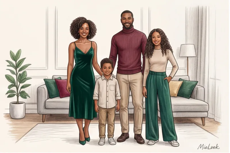 Виртуальная примерка одежды для семьи в MioLook