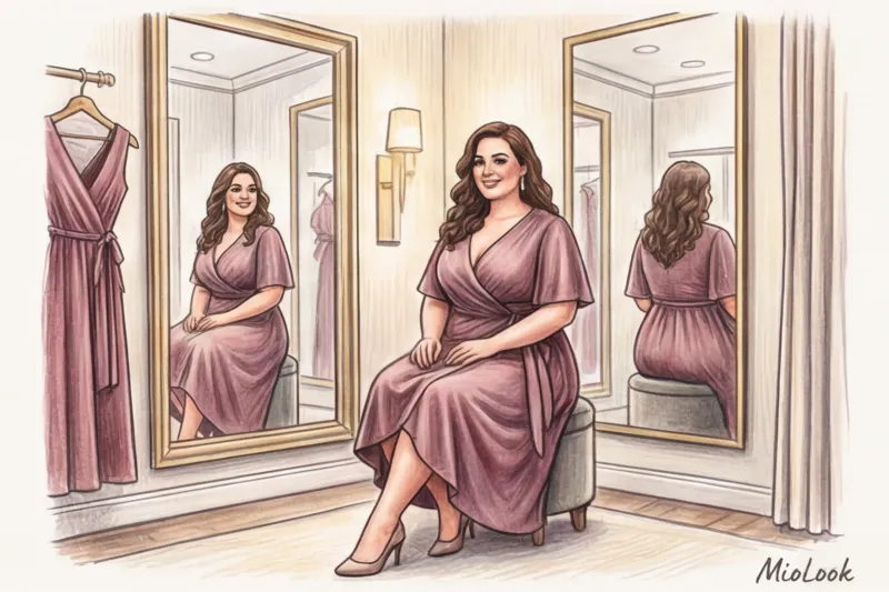 Платья для подружек невесты plus size: как выбрать идеальный наряд для полной фигуры - 5