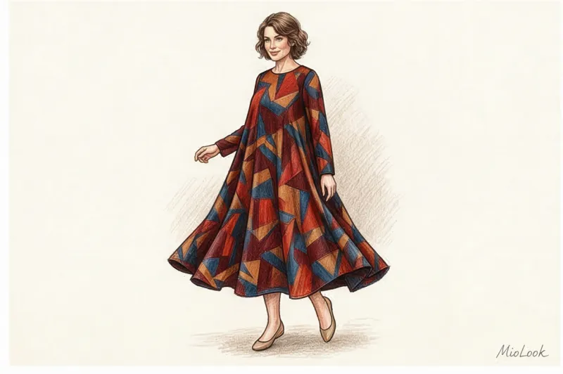 Платье-трапеция - 3