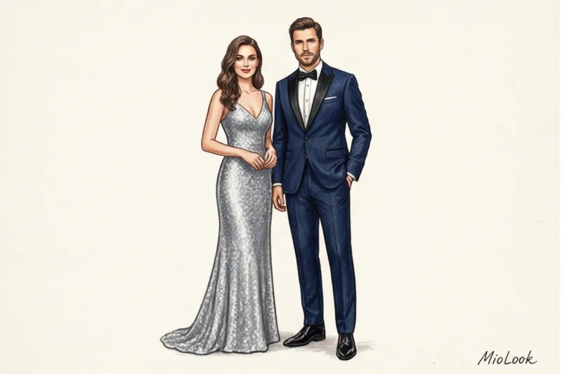 Парные образы на Новый год: идеи для праздничной ночи - 4