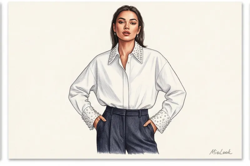 Декор стразами, жемчугом и бусинами: гламурный апсайклинг - 8