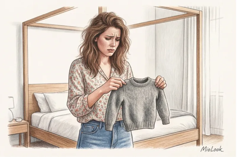 A sweater has shrunk after washing: how to stretch it back