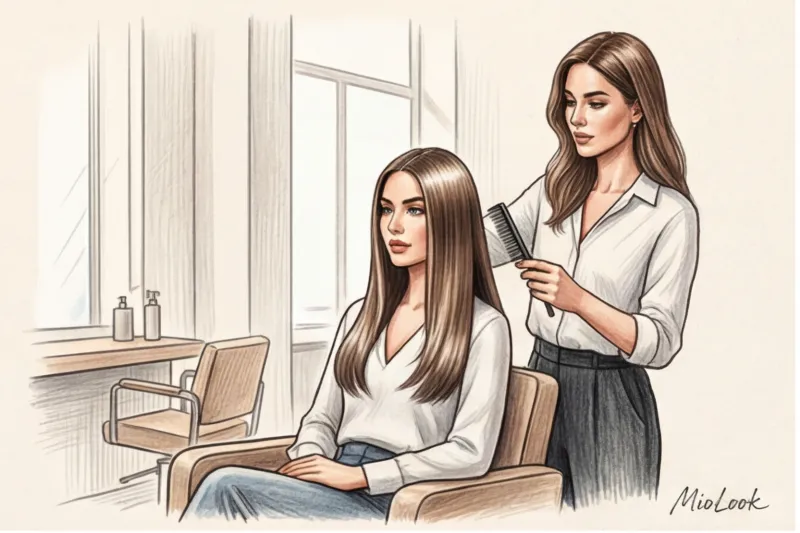 Fashionable haircuts for long hair: trends and shapes