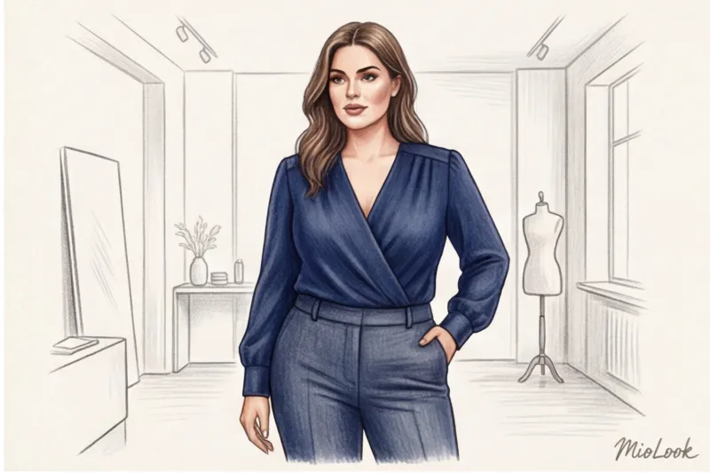 Как визуально уменьшить большую грудь: советы по подбору верха - 3