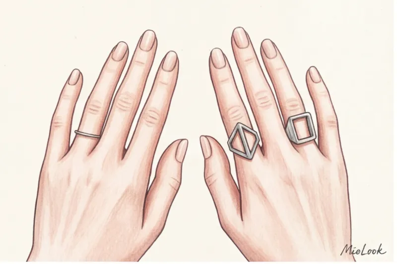 Как подобрать кольцо по толщине пальцев и полноте рук