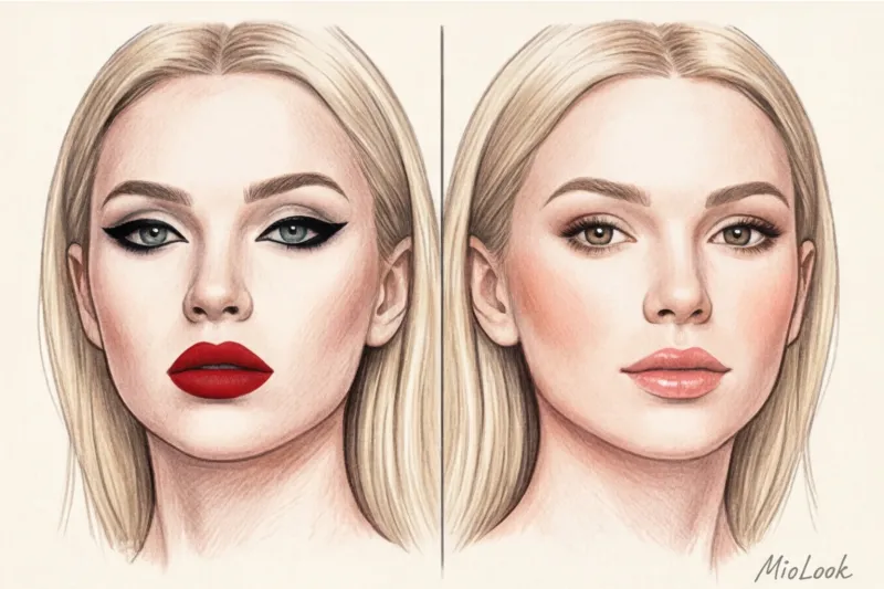 Макияж и контрастность: как подобрать яркость помады и теней - 8