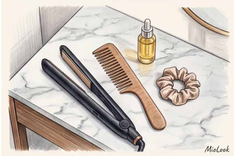 Легкие повседневные локоны утюжком за 10 минут - 6