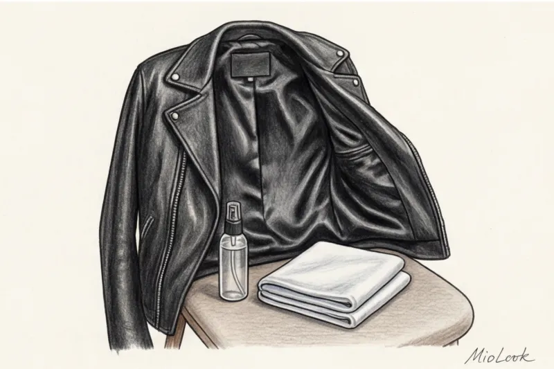 Как избавиться от запаха пота и сырости на кожаной куртке - 8