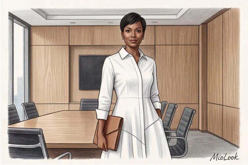 Как скрыть живот на ранних сроках на работе: советы по деловому стилю - 3