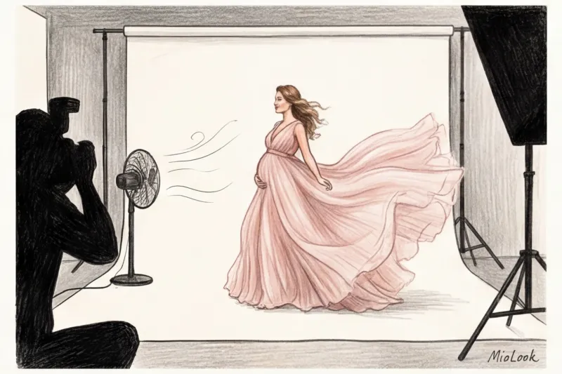 Нарядные платья для беременных: что надеть на праздник и фотосессию - 5