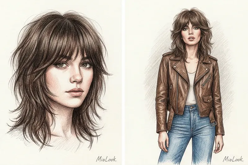 Shaggy haircut: what it is, its features, and how to wear it