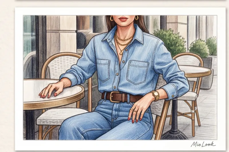 Тотал-деним: как носить джинсовые вещи вместе и выглядеть актуально - 4