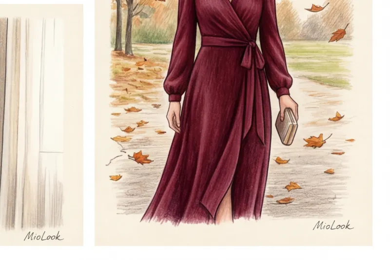 Осенний шик: образы для гостей на свадьбу осенью или весной - 9