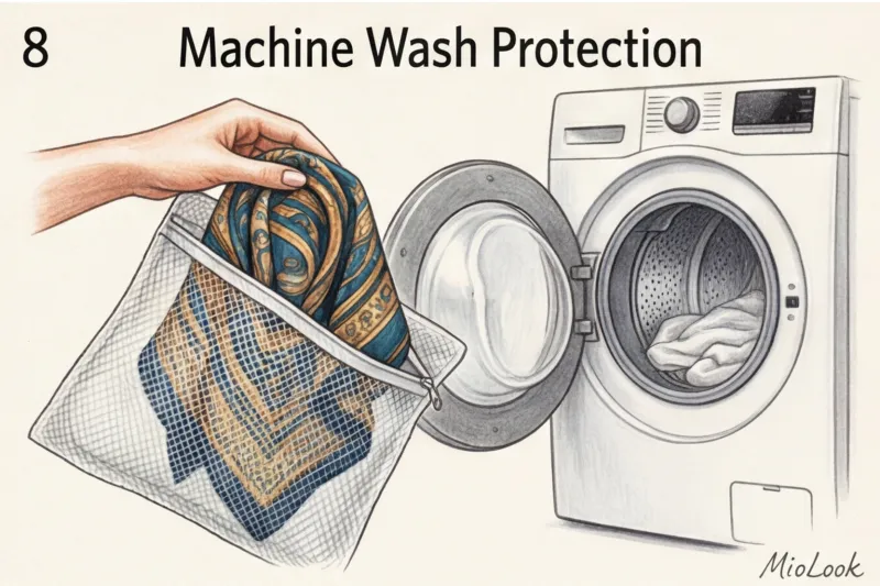 Как правильно стирать натуральный шелк, чтобы он не сел и не потерял блеск - 8