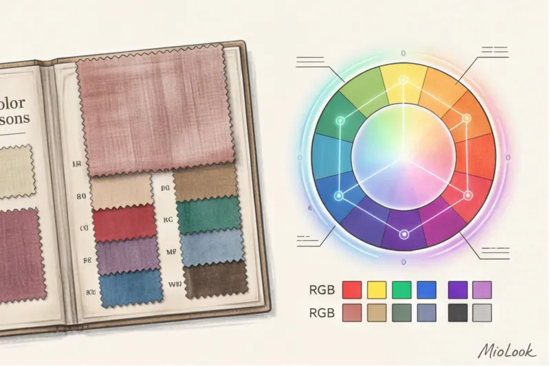 How to choose makeup based on your color type online using AI