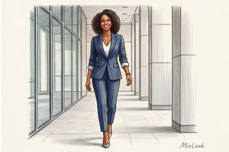 Как выглядеть стройнее: 10 оптических иллюзий в одежде - 6