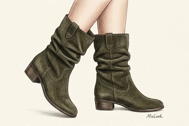 Slouchy boots: what are they and what to wear them with