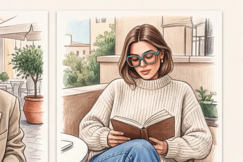 Как сочетать очки со стилем одежды: от строгого делового до расслабленного кэжуал - 3