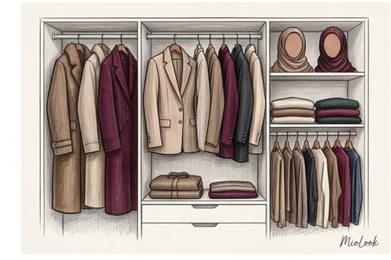 Зимние офисные образы: стильная многослойность и теплые ткани - 7