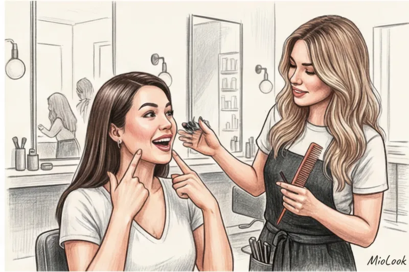 Стрижки, которые молодят и стройнят круглое лицо - 6