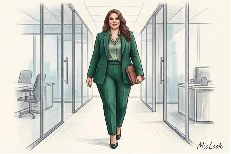 Business style for plus-size women: how to dress with status