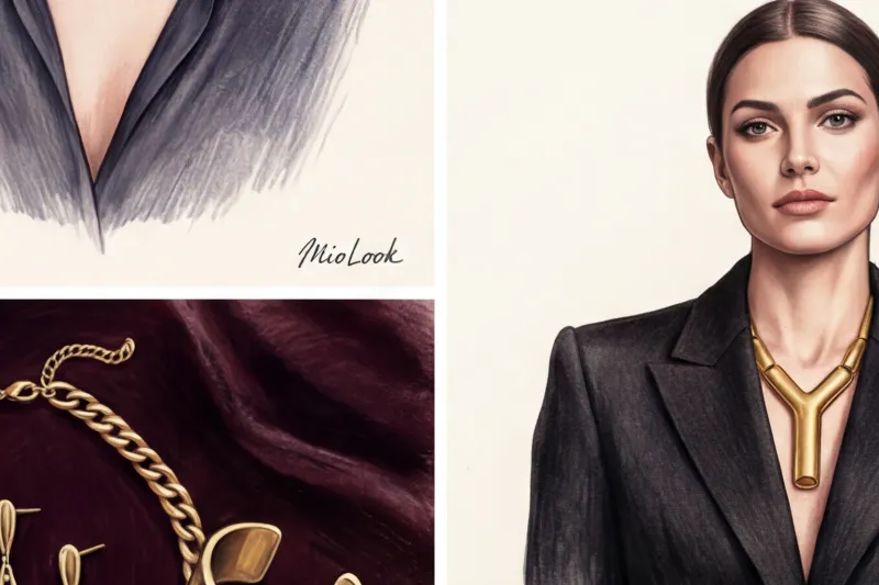 Какие украшения носить при широких плечах и большой груди - 5