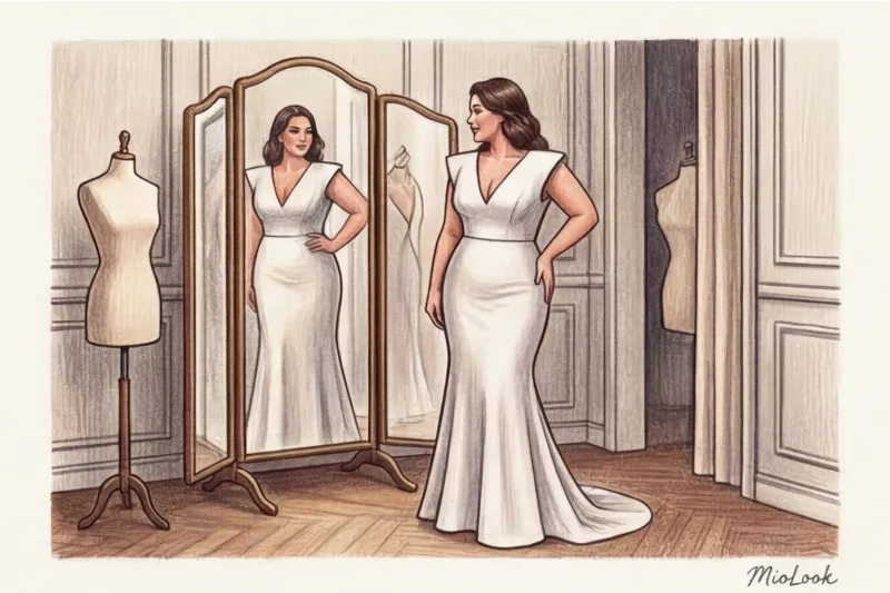 Выпускной в формате plus size: лучшие фасоны платьев для полных девушек - 8