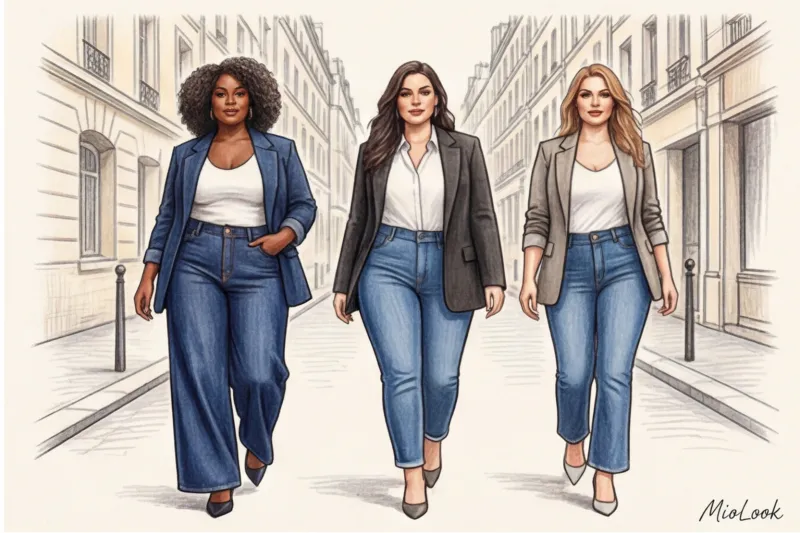 Идеальные джинсы для plus-size: фасоны, которые моделируют фигуру - 3