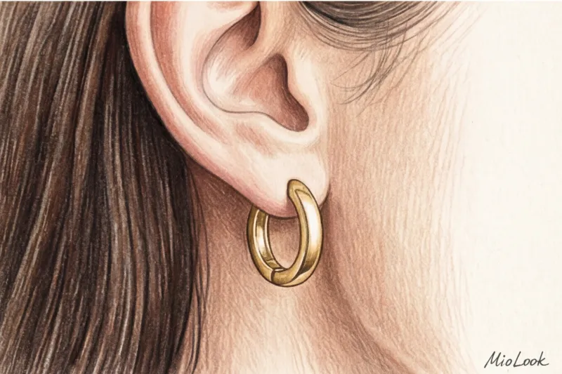 Базовые серьги на каждый день: какие выбрать и с чем носить - 8