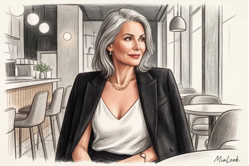 Какие цвета в одежде молодят женщину после 50 лет: гид по оттенкам - 4