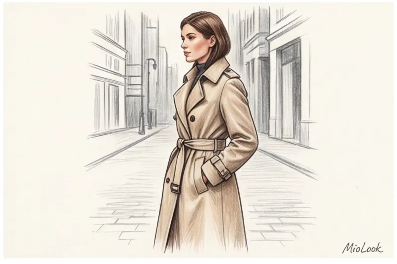 Статусная верхняя одежда для бизнес-леди: пальто, тренчи и шубы - 9