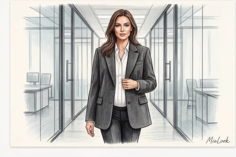 Капсульный гардероб для беременных в офис: минимум вещей, максимум образов - 7