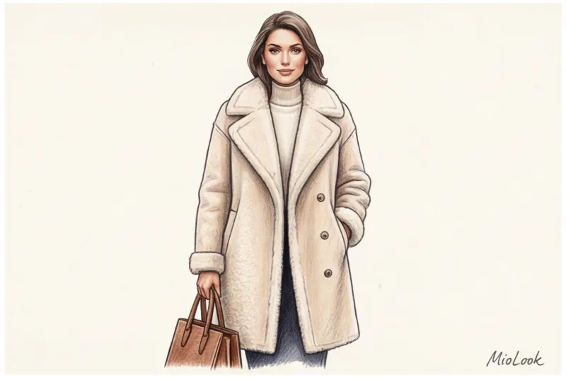 Статусная верхняя одежда для бизнес-леди: пальто, тренчи и шубы - 4