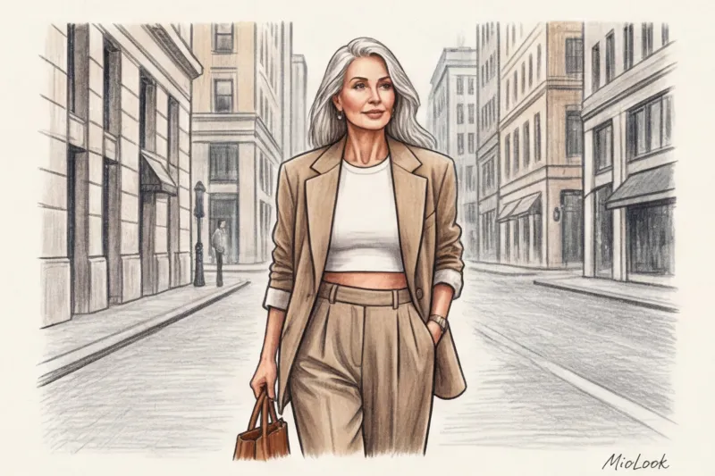 Кроп-топы в базовом гардеробе: стильные формулы для взрослых женщин - 5