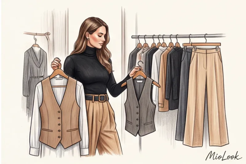 Как визуально сузить широкие плечи: советы для фигуры «перевернутый треугольник» - 6