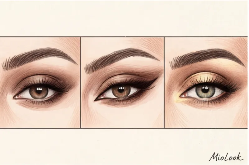 Вечерний макияж для нависшего века: техники и секреты - 4