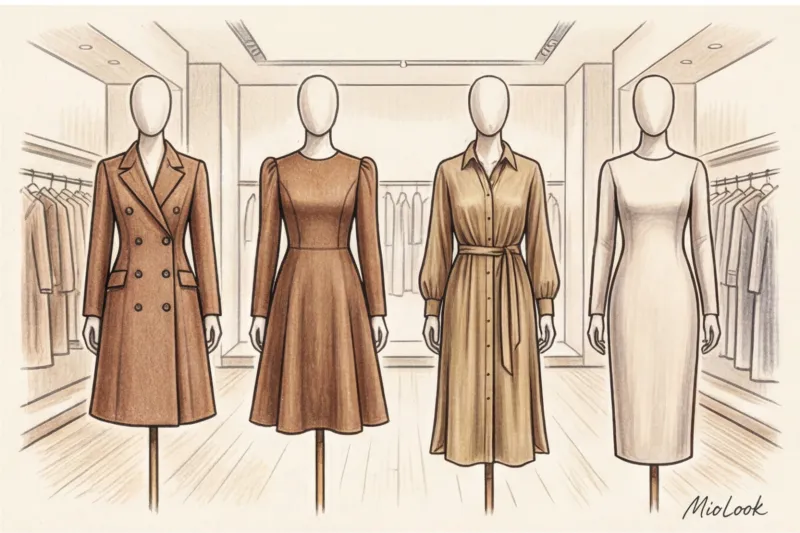 Закрытые платья для офиса: топ фасонов для modest fashion - 2