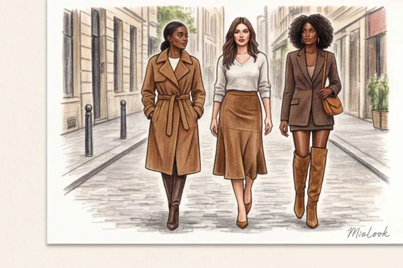 Благородная замша: с чем сочетать самую трендовую фактуру сезона - 7