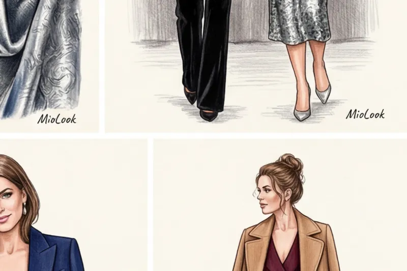 В чем пойти на свадьбу зимой: элегантность и тепло - 6