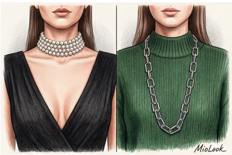 Шпаргалка по стилю: как подобрать украшение к вырезу платья или топа - 2