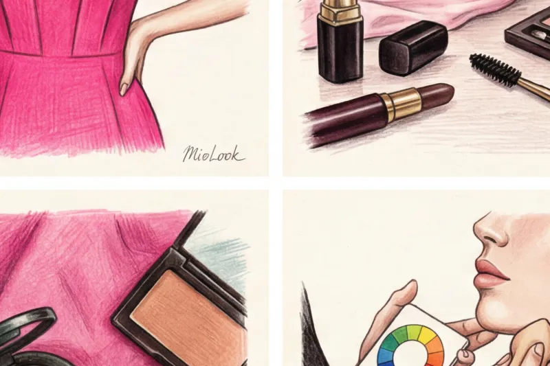 Макияж под розовое платье: от фуксии до пудрового оттенка - 5
