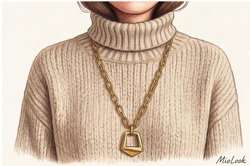 Как подобрать колье и цепочки под вырез одежды: наглядный гид - 9