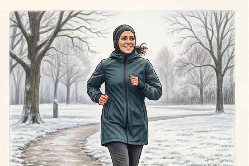 Women's Closed Running Wear: Choice and Layering