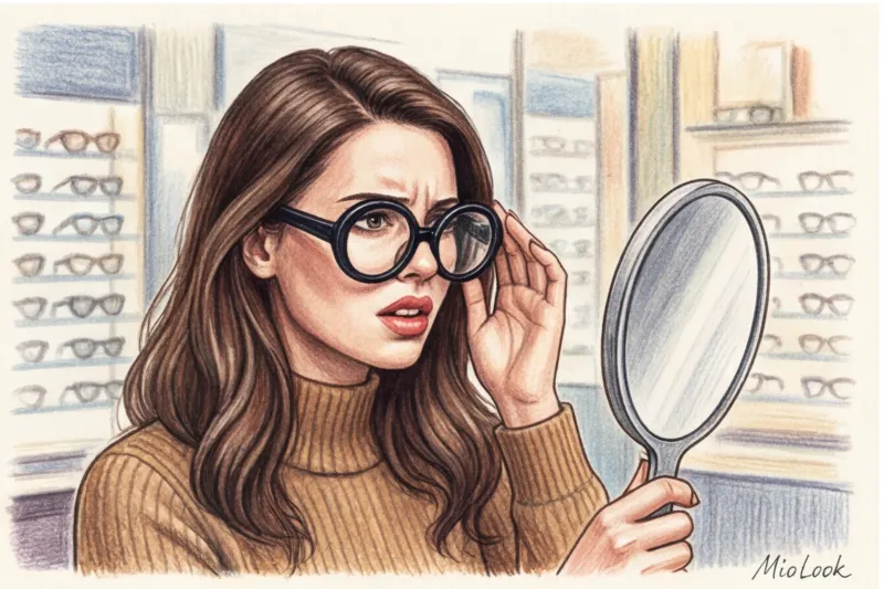 Какие очки скрывают большой нос: секреты правильной посадки - 7