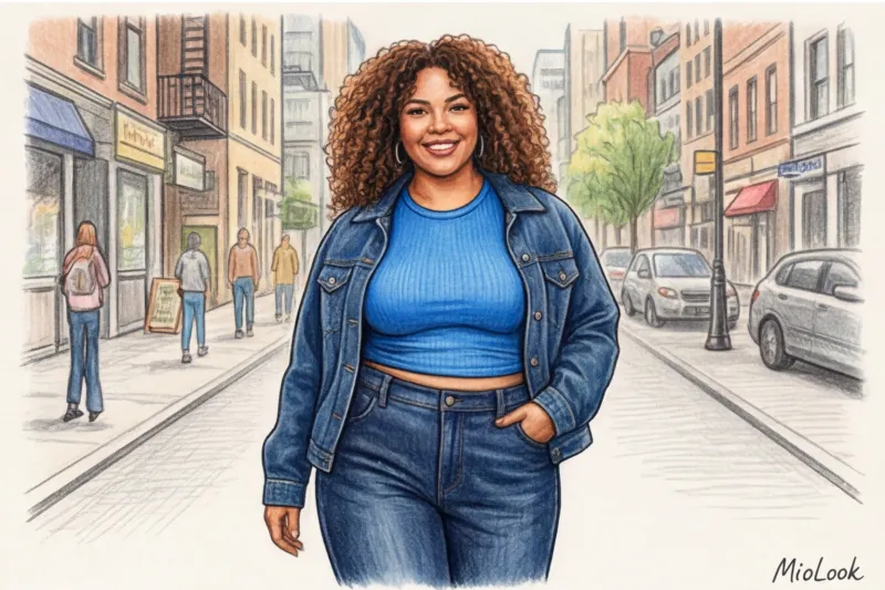 Эстетика Y2K для plus size: как носить тренды нулевых на пышной фигуре - 8