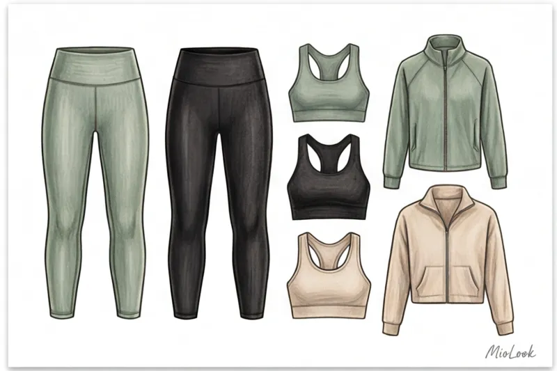 Капсула для тренажерного зала: что носить на фитнес - 8