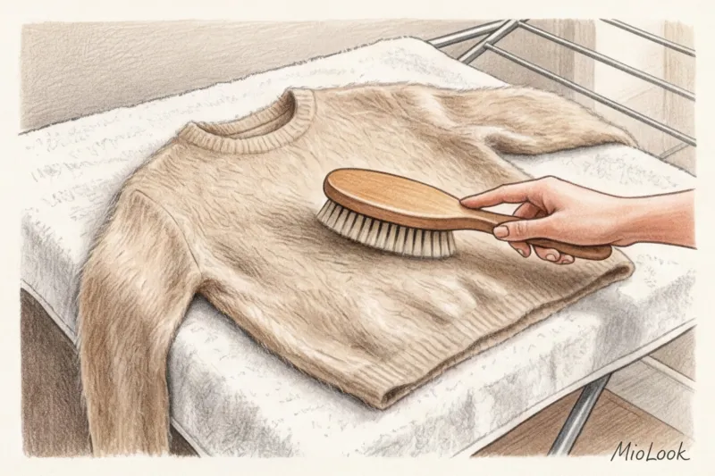 Мохер и ангора: правила ухода за пушистым трикотажем - 5